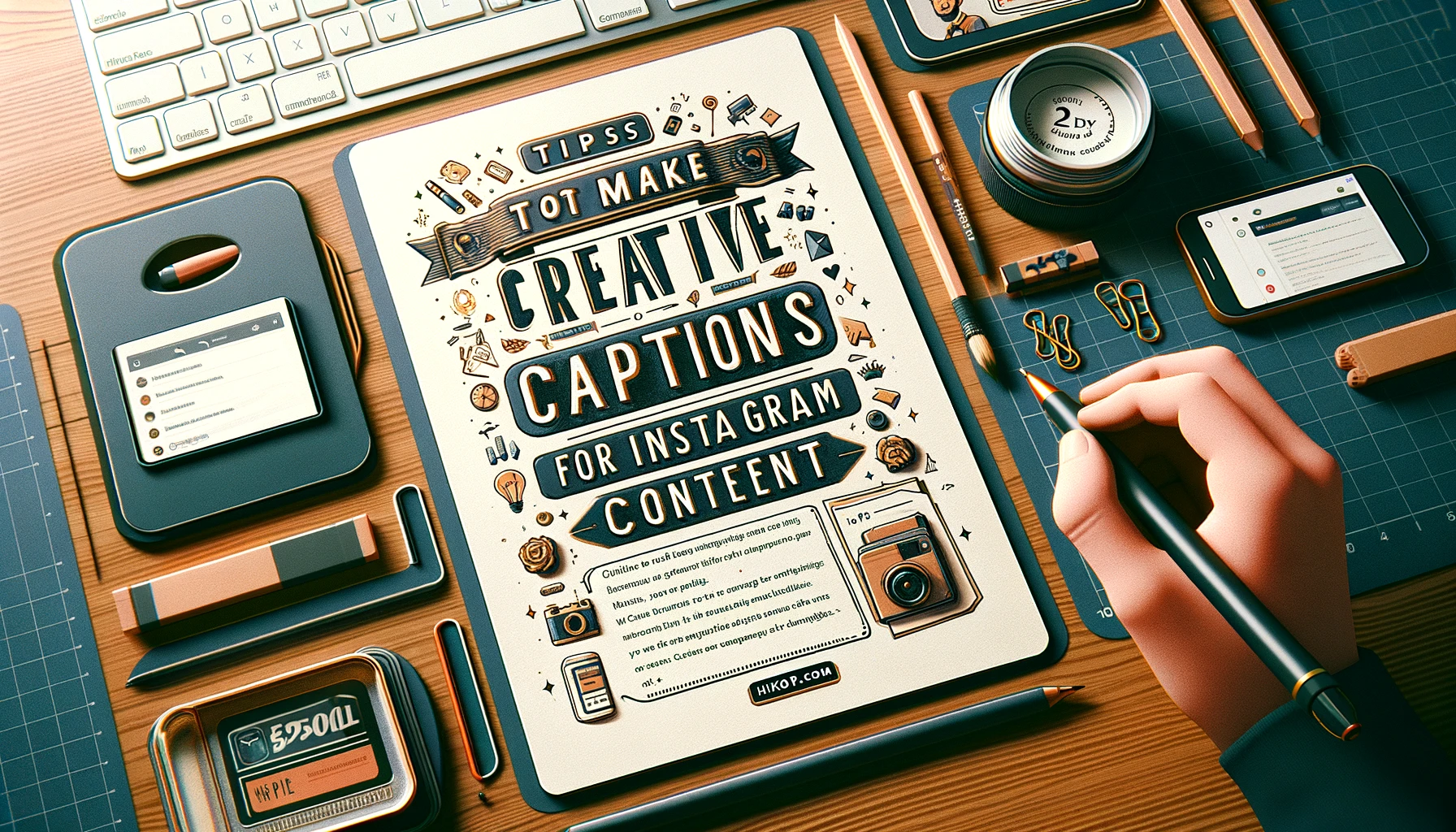 Tips To Make Creative Captions for Instagram Content