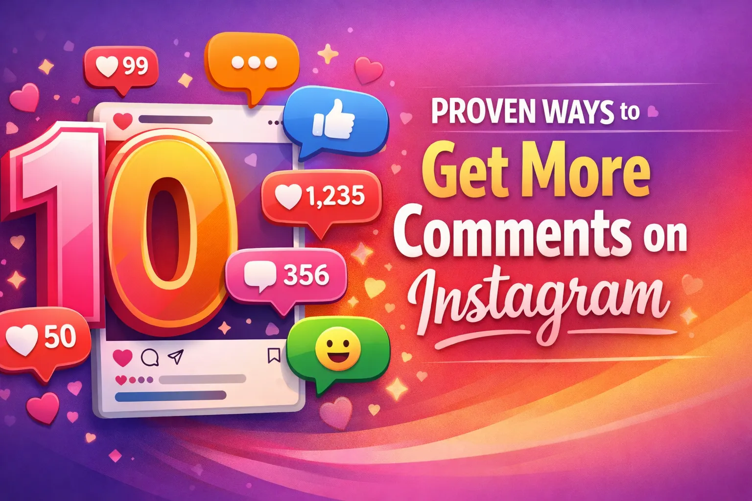 10 Proven Ways to Get More Comments on Instagram